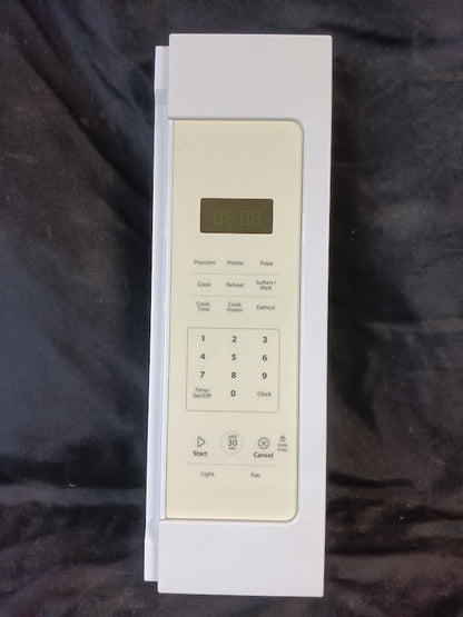 W11552018 W10889328 Whirlpool Microwave White Control Panel