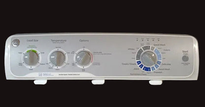 WH42x22776 GE Washer Gray Timer Control Panel