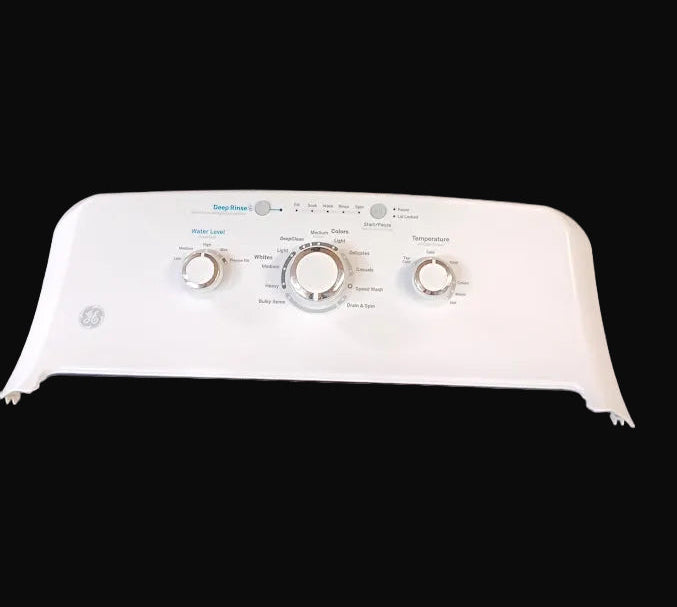 WH22X28839 GE Washer White Control Panel Console