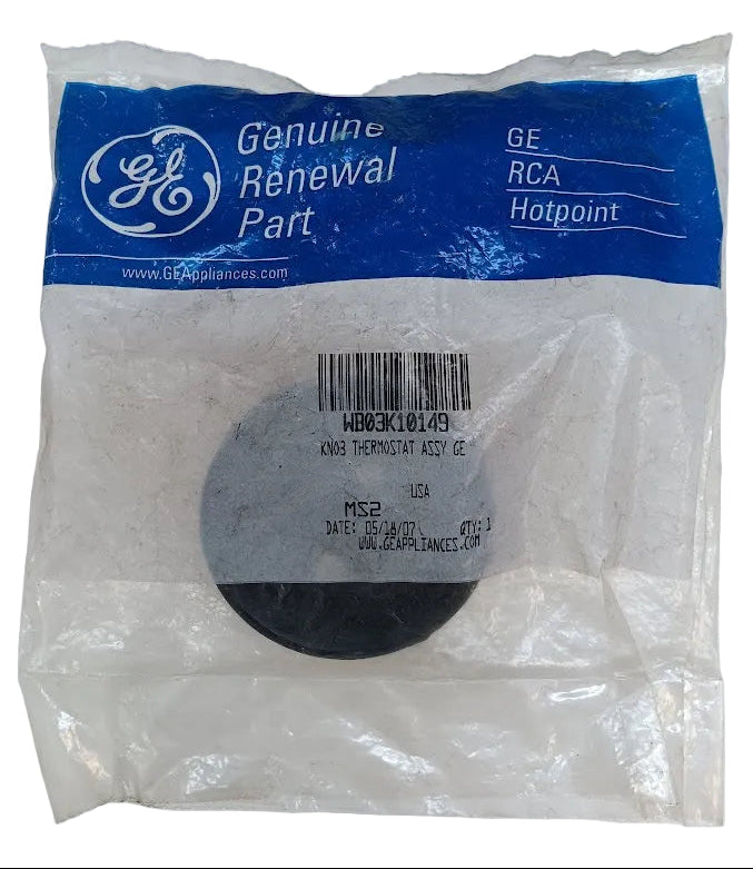 WB03K10149 GE Range NEW Black Oven Thermostat Knob