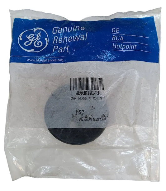 WB03K10149 GE Range NEW Black Oven Thermostat Knob