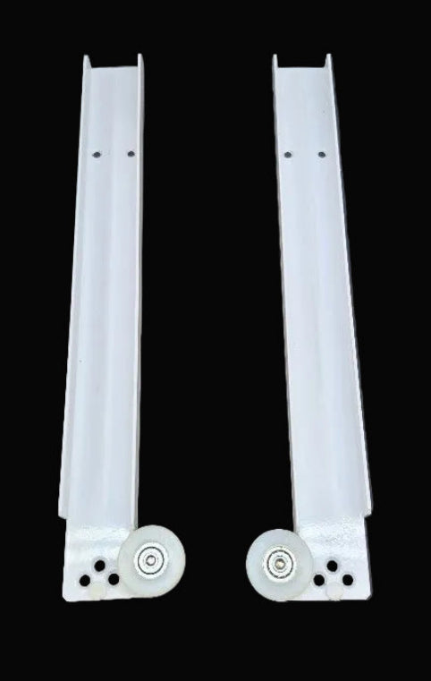 4180670 4181050 Sub Zero Refrigerator Freezer Basket Slide Rail Set