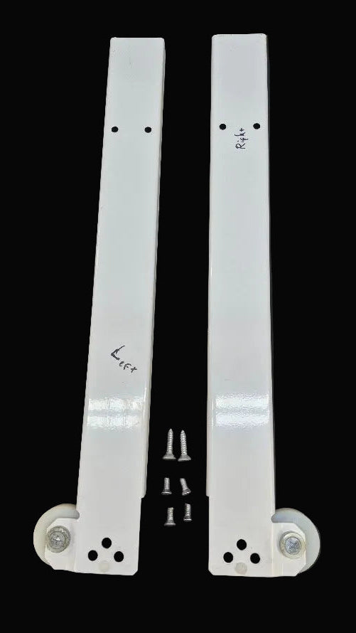 4180670 4181050 Sub Zero Refrigerator Freezer Basket Slide Rail Set