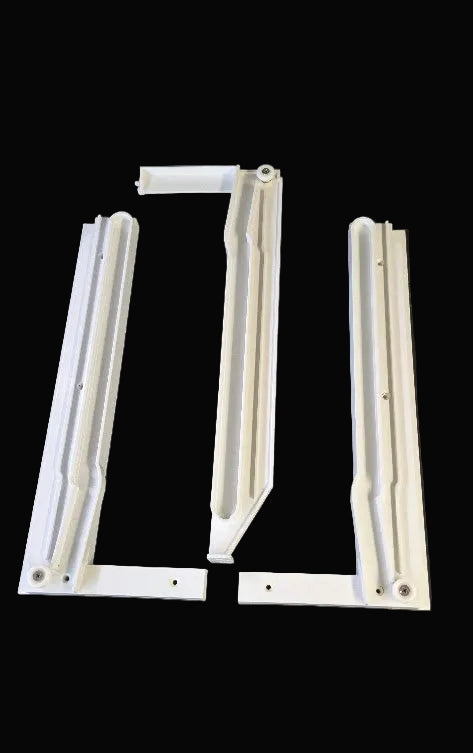 3410960 3410942 Sub Zero Refrigerator Crisper Drawer Rail Glide Set