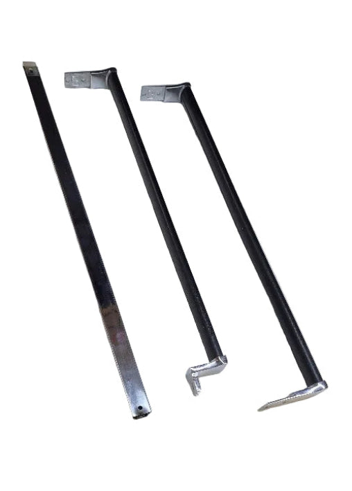 2163218 1124376 Whirlpool Refrigerator Black Door Handle Set