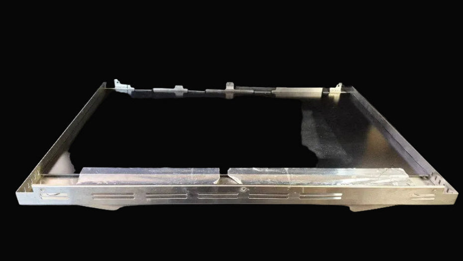 318187986 Frigidaire Kenmore Range Stainless Outer Door Glass