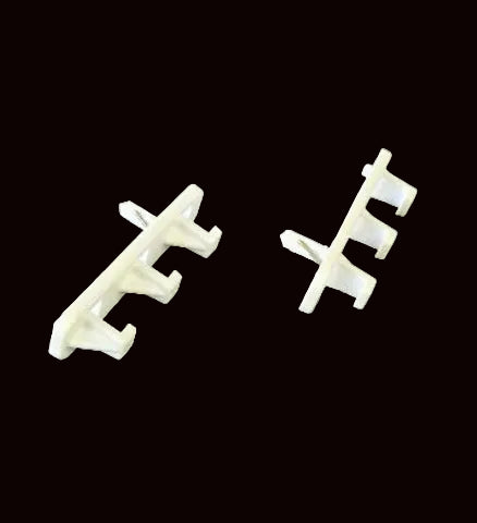 08016352 Frigidaire Freezer Dry Shelf Bracket Set 2