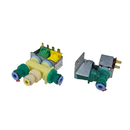 WPW10279866 WPW10238100 Whirlpool Refrigerator Water Valve Set