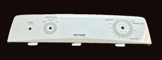 WE19M1670 Hotpoint Dryer White Control Panel