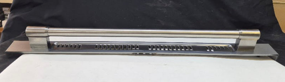 W10912640 W11096161 Maytag Range Stainless Oven Door Handle w/ Vent