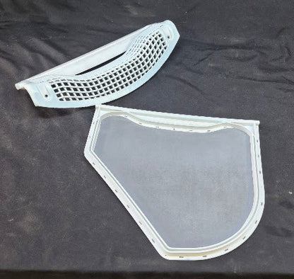 134701320 134701410 Frigidaire Dryer White Duct Grill & Filter