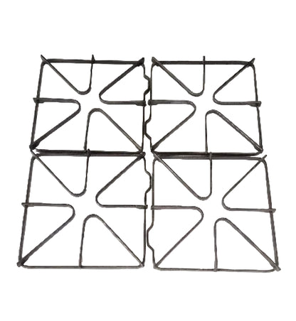 5303272852 Frigidaire Range Black Burner Grate Set