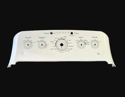 WE03X24547 GE Dryer White Back Splash Timer Panel