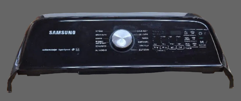 DC97-21544E Samsung Washer Black Control Panel Used OEM AP6975583