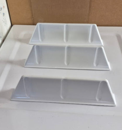 8563860 Whirlpool Dryer (Set of 3) Drum Baffles Used OEM