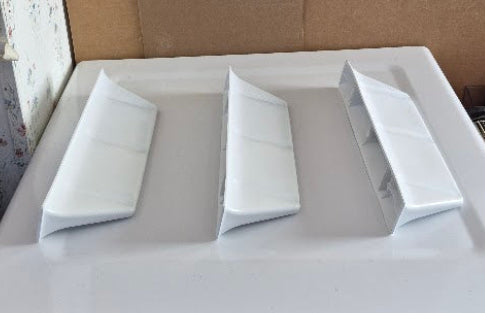 8563860 Whirlpool Dryer (Set of 3) Drum Baffles Used OEM