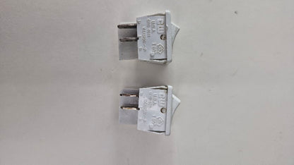 WB24X5753 WB24T10167 GE Range White Coil Size and Light Rocker Switch Set Used OEM