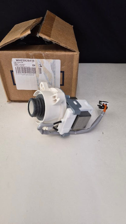 WH23x28418 GE Clothes Washer / Washing Machine Pump New OEM