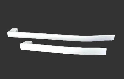 12131000002505 Midea Refrigerator and Freezer White Door Handle Set Used OEM