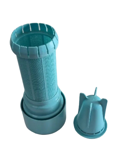 203265 212815 Maytag Turquoise Washer Agitator Lint Filter Fabric Softener Dispenser Used OEM bottom