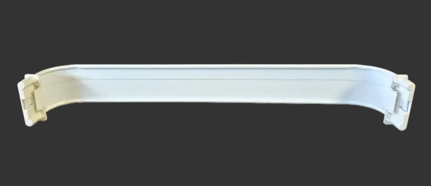 215120400 5303288950 Frigidaire White Refrigerator Door Shelf with End Cap Used OEM  5