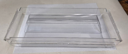 215357813 Frigidaire Refrigerator Meat Pan Drawer Front Cover Used OEM 3