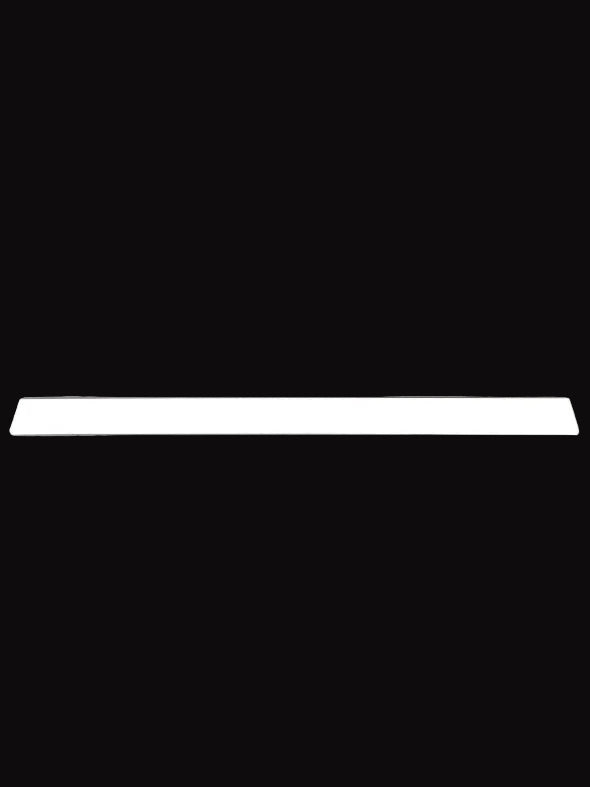 2266738 Whirlpool Refrigerator White Door Trim Shelf 22 1/8" wide