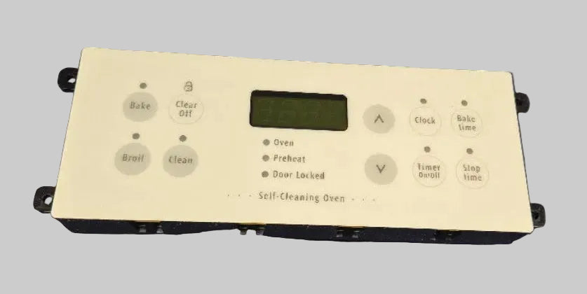 316207507 Frigidaire Range Bisque Oven Control Electronic Clock Used OEM