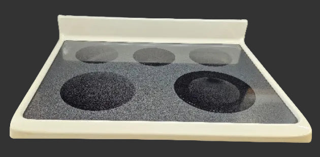 316251945 Frigidaire Range Bisque Glass Cooktop Used OEM