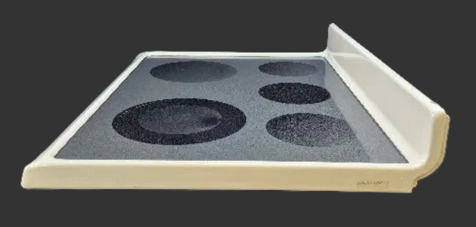 316251945 Frigidaire Range Bisque Glass Cooktop Used OEM 2