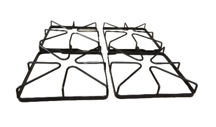 316277801 Frigidaire Range Black Burner Grate Set (4) Used OEM