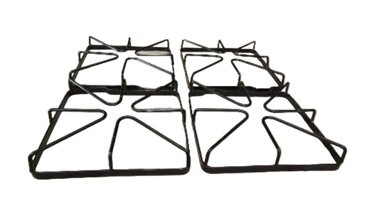 316277801 Frigidaire Range Black Burner Grate Set (4) Used OEM