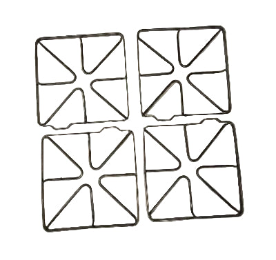 316277801 Frigidaire Range Black Burner Grate Set (4) Used OEM 5