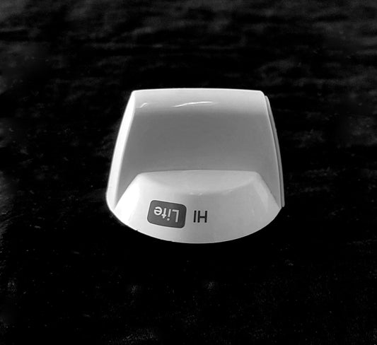 316353106 Kenmore Range White Burner Knob