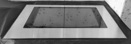 316453032 Frigidaire Range Black Stainless Oven Door Glass