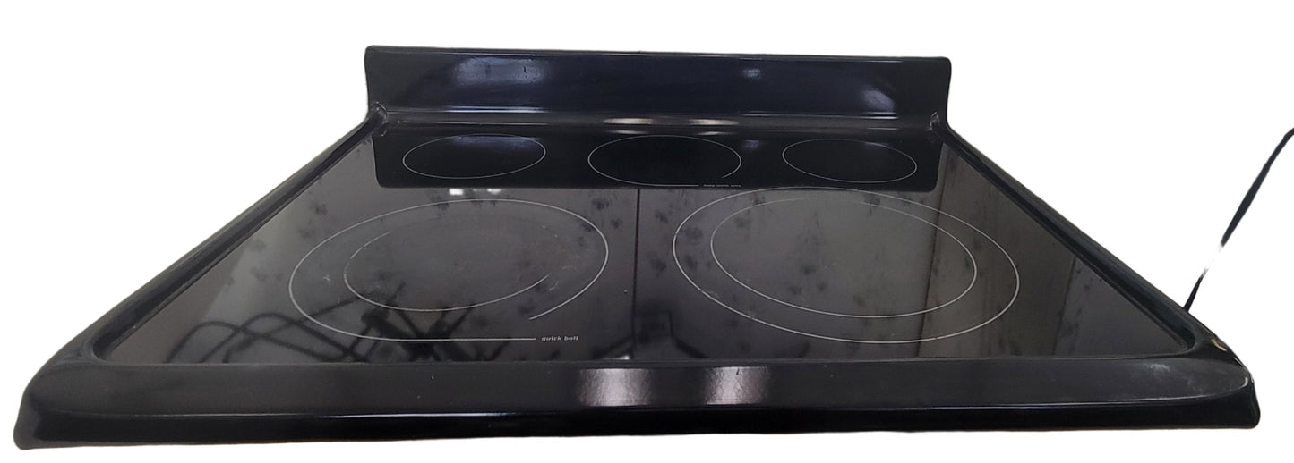 316531953 Frigidaire Range Black Glass Cook Stove Top