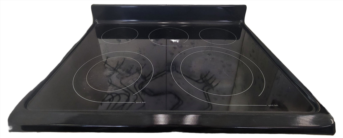 316531960 Frigidaire Range Black Glass Cook Top