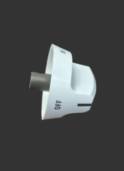 316543909 Frigidaire Range White Burner Valve Knob Used OEM 2