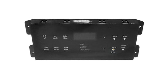 316557201 Whirlpool Range Black Oven Control with Quick Bake