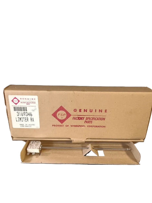 3169346 Whirlpool Range NEW Temperature Limiter Switch