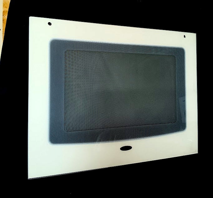31946602C Amana Range Bisque Outer Oven Door Glass