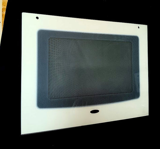 31946602C Amana Range Bisque Outer Oven Door Glass