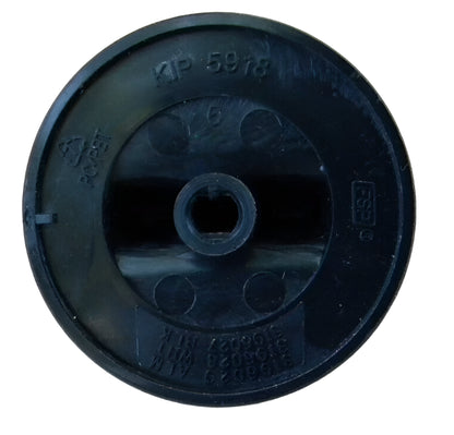 3196027 Whirlpool Roper Range Black Burner Knob