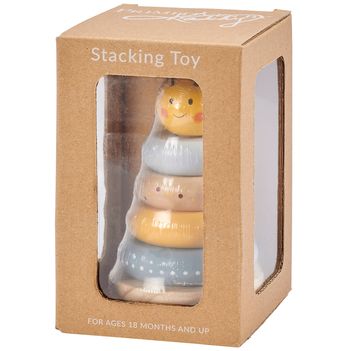Baby Bee Wooden Stacking Toy | Toddler Toy 18M+