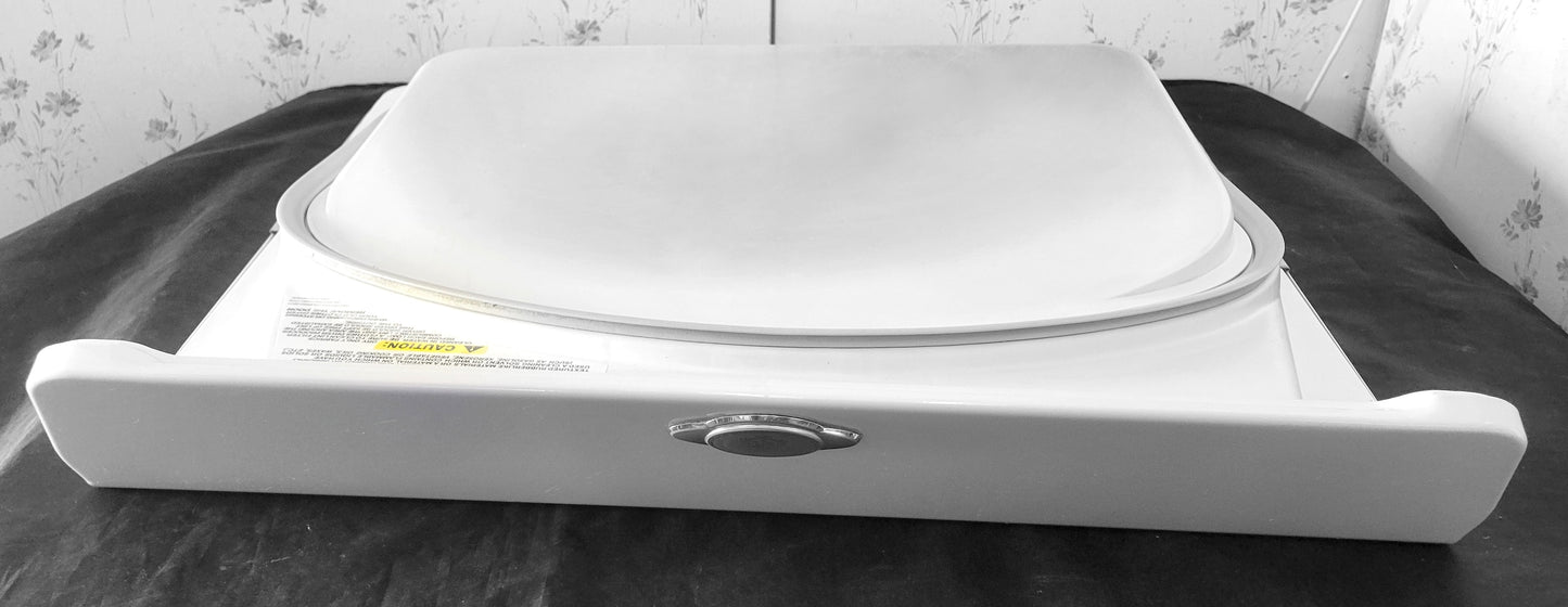 33001750 33002786 Maytag Atlantis Complete White Dryer Door