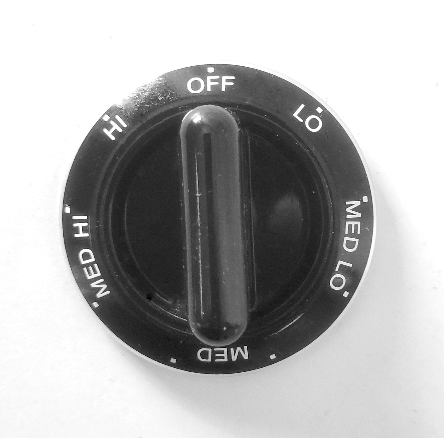4389573 Whirlpool Range Black Burner Control Knob