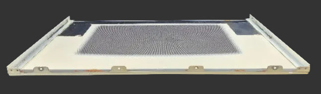 5303935202 Frigidaire Range Bisque Outer Door Glass Used OEM 3