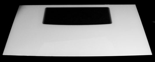 5303935204 Frigidaire Range White Outer Oven Door Glass