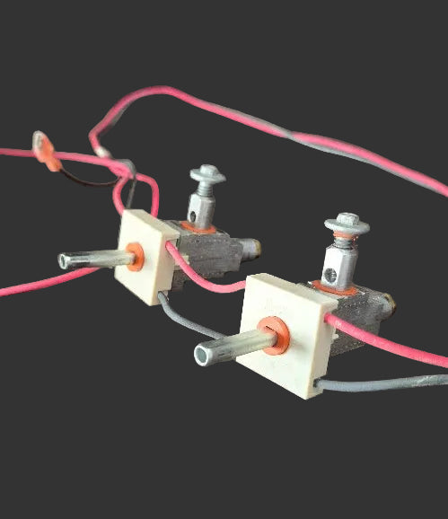 5304458372 Frigidaire Range LP Burner Valve Ignition Harness Set Used OEM 3