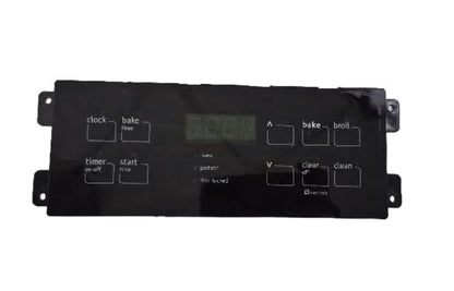 5304509983 Frigidaire Range Electronic Black Oven Clock Control Used OEM
